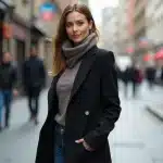 Longueur idéale d’un manteau long : conseils pour un ajustement parfait